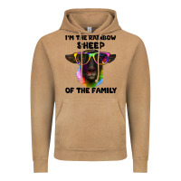 Vintage Camel i'm the rainbow sheep of the family suffolk sheep Vintage Hoodie - Artiststas