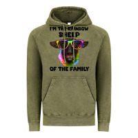 Vintage Olive i'm the rainbow sheep of the family suffolk sheep Vintage Hoodie - Artiststas