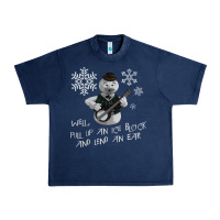 Navy sam the snowman from rankin bass rudolph the red nosed reindeer Urban Heavy Tee - linhVisuals