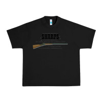 Black sharps rifle   old west Urban Heavy Tee - linhVisuals
