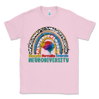 Bubblegum Pink Recognize normalize embrace neurodiversity Autism Classic Tee - FaDigitalArtStudio