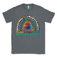 Charcoal Heather Recognize normalize embrace neurodiversity Autism Classic Tee - FaDigitalArtStudio