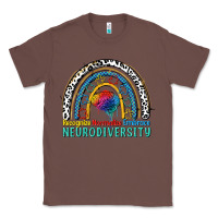 Chestnut Recognize normalize embrace neurodiversity Autism Classic Tee - FaDigitalArtStudio