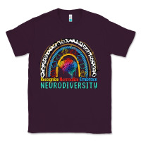 Plum Recognize normalize embrace neurodiversity Autism Classic Tee - FaDigitalArtStudio