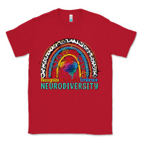 Red Recognize normalize embrace neurodiversity Autism Classic Tee - FaDigitalArtStudio