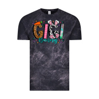 Cloud Black gigi bunny Vintage Tee - CowhideDigitalArt