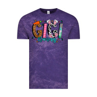 Cloud Purple gigi bunny Vintage Tee - CowhideDigitalArt