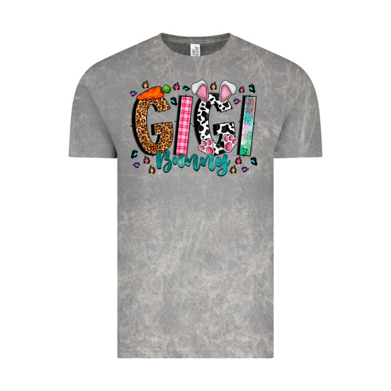 Gigi Bunny Vintage Tee by CowhideDigitalArt | Teevron