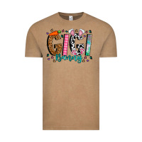 Vintage Coffee gigi bunny Vintage Tee - CowhideDigitalArt