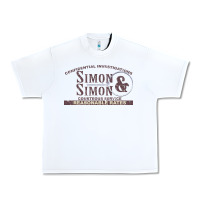 White simon & simon    simon and simon Urban Heavy Tee - linhVisuals
