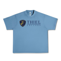 Pebble Blue thiel college vectorized Urban Heavy Tee - linhVisuals