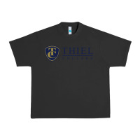Pigment Black thiel college vectorized Urban Heavy Tee - linhVisuals