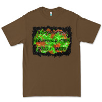 Cacao halloween leopard lines background Premium Tee - BundleAndBundleShop