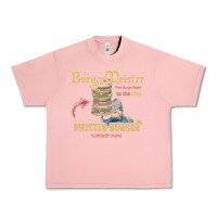 Salmon the burgermeister home of the meister burger Urban Heavy Tee - linhVisuals