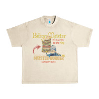 Sandshell the burgermeister home of the meister burger Urban Heavy Tee - linhVisuals