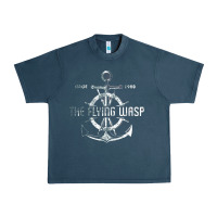 Midnight Navy the flying wasp, distressed   caddyshack Urban Heavy Tee - linhVisuals