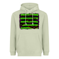 Matcha halloween with bat backround Heavyweight Hoodie - RanaPortraitStore