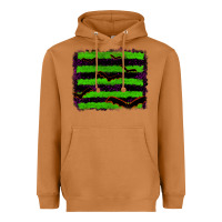 Meerkat halloween with bat backround Heavyweight Hoodie - RanaPortraitStore
