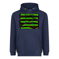 Navy halloween with bat backround Heavyweight Hoodie - RanaPortraitStore