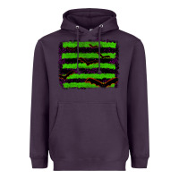 Plum halloween with bat backround Heavyweight Hoodie - RanaPortraitStore