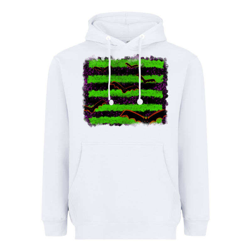 Halloween With Bat Backround Heavyweight Hoodie by RanaPortraitStore | Teevron