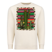 Sandshell serape cowhide cacti Premium Sweatshirt - RanaPortraitStore