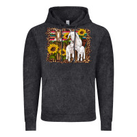 Gats Baby Gots Sunflowers Wooden Serape Leopard Vintage Hoodie | Teevron