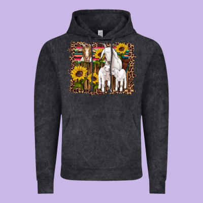 Gats Baby Gots Sunflowers Wooden Serape Leopard Vintage Hoodie Designed By Artiststas