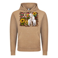Vintage Coffee gats baby gots sunflowers wooden serape leopard Vintage Hoodie - Artiststas