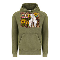 Vintage Olive gats baby gots sunflowers wooden serape leopard Vintage Hoodie - Artiststas