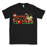 Black merry teacher Classic Tee - BarkalooDesign