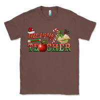 Chestnut merry teacher Classic Tee - BarkalooDesign