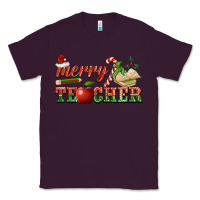 Plum merry teacher Classic Tee - BarkalooDesign