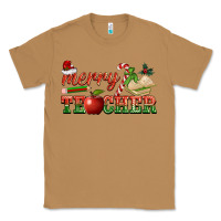 Toasted Coconut merry teacher Classic Tee - BarkalooDesign
