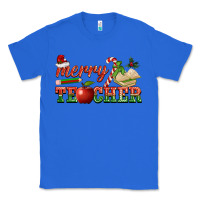 True Royal merry teacher Classic Tee - BarkalooDesign