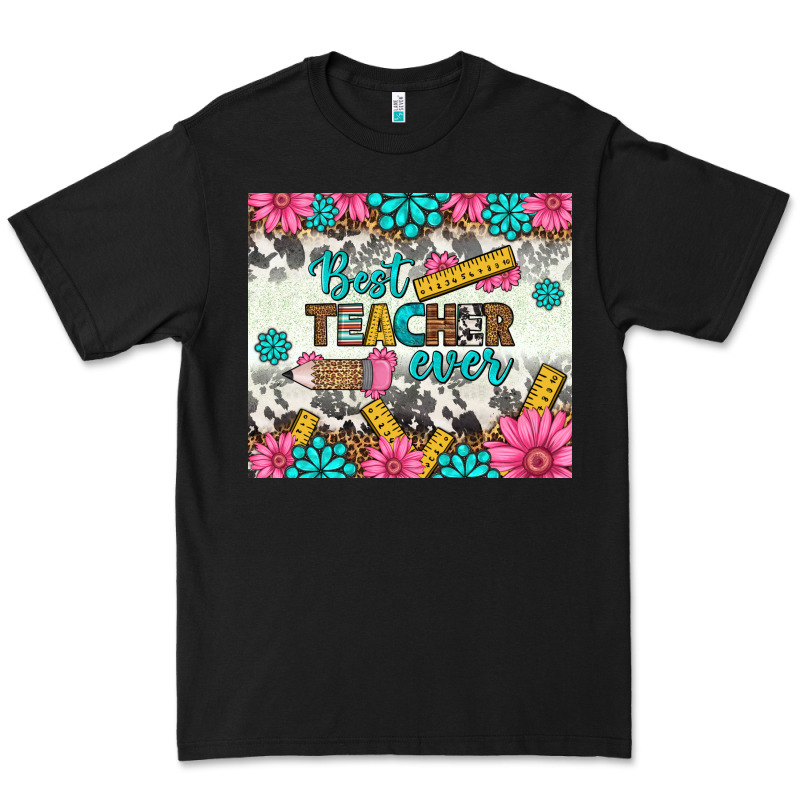 Best Teacher Ever Tumbler Premium Tee by BundleAndBundleShop | Teevron