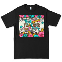 Black best teacher ever tumbler Premium Tee - BundleAndBundleShop