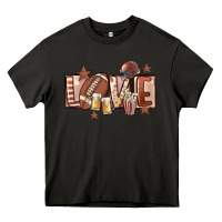 Asphalt football love Heavy Core Tee - FaDigitalArtStudio