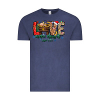 Vintage Denim Love ComeDown Luke 2.11-2 2 Vintage Tee - CowhideDigitalArt