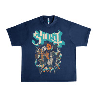 Navy ghost   impera maestro t shirt Urban Heavy Tee - linhVisuals