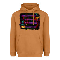 Meerkat halloween witch hat backround Heavyweight Hoodie - RanaPortraitStore