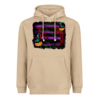 Mushroom halloween witch hat backround Heavyweight Hoodie - RanaPortraitStore