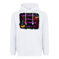 White halloween witch hat backround Heavyweight Hoodie - RanaPortraitStore