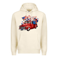 Tofu american truck 4th of july Premium Hoodie - BarkalooDesign