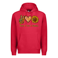 Cardinal Peace Love Sunshine Premium Hoodie - Jasminsmagicworld