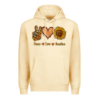 Peace Love Sunshine Premium Hoodie | Teevron