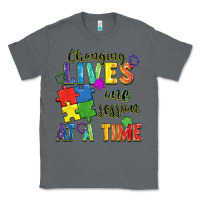 Charcoal Heather Changing lives one session at a time Classic Tee - FaDigitalArtStudio
