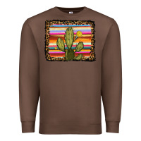 Chestnut serape leopard cactus Premium Sweatshirt - RanaPortraitStore