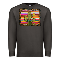 Smoke serape leopard cactus Premium Sweatshirt - RanaPortraitStore
