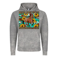 Cloud Rock western horse sunflowers Vintage Hoodie - Artiststas